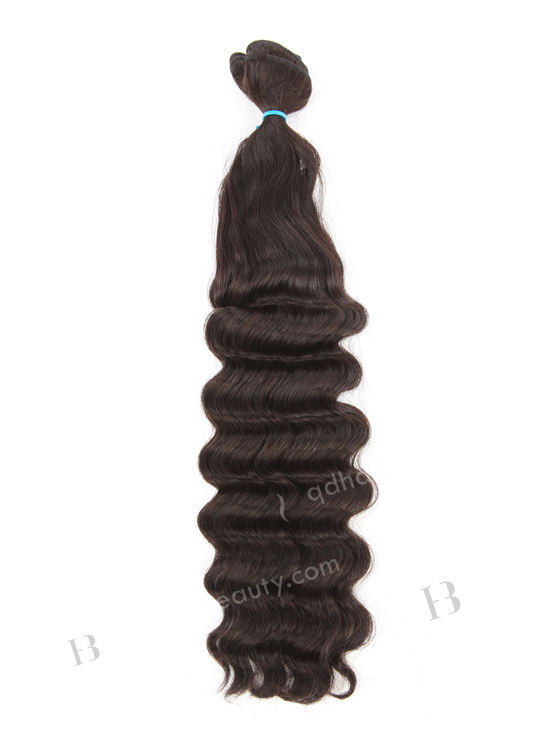In Stock 7A Peruvian Virgin Hair 20" Double Drawn Edyie Wave Color 2# Machine Weft SM-6141